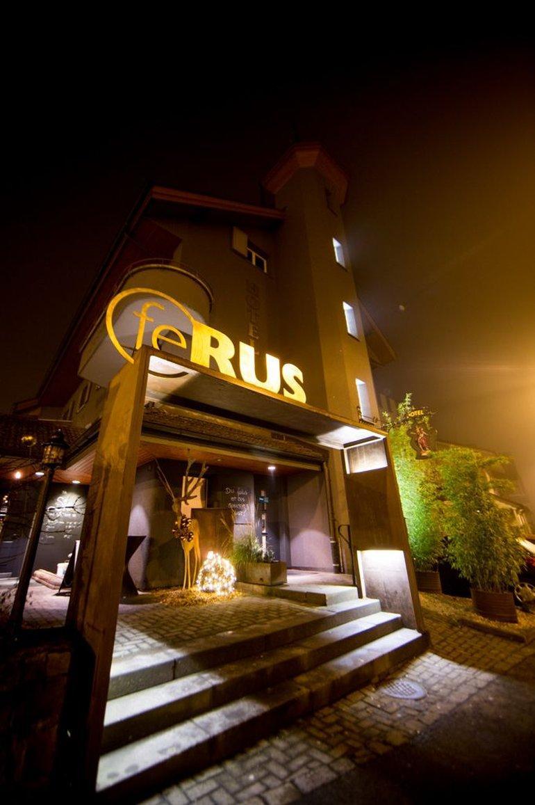 Ferus Hotel Rothenburg Exterior foto